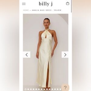 Yellow Bridesmaid dress